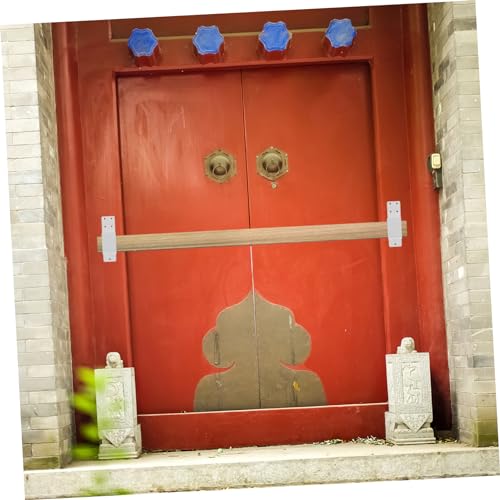 Support de porte coulissante robuste avec barre de sécurité sans perçage pour grange