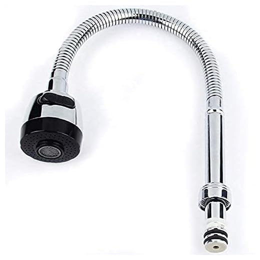 Kökskranar kran kökskran universellt rör metallarmbåge kan formas deformering tub stänksäkert munstyckeKökskran tillbehör, dropdown-down (färg: Flexibel | Kökskranar) rostbeständig