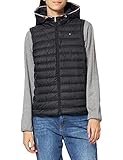 Tommy Hilfiger Damen TH ESS LW DOWN Vest Daunenweste, Black, M