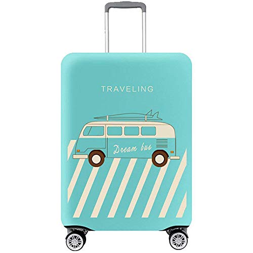 Kaxich Elastisch Reise Kofferhülle Kofferschutzhülle Reisekoffer Hülle Koffer Schutzhülle Gepäck Cover mit Reißverschluss 18-32 Zoll