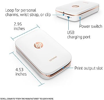 HP Sprocket Portable Photo Printer 