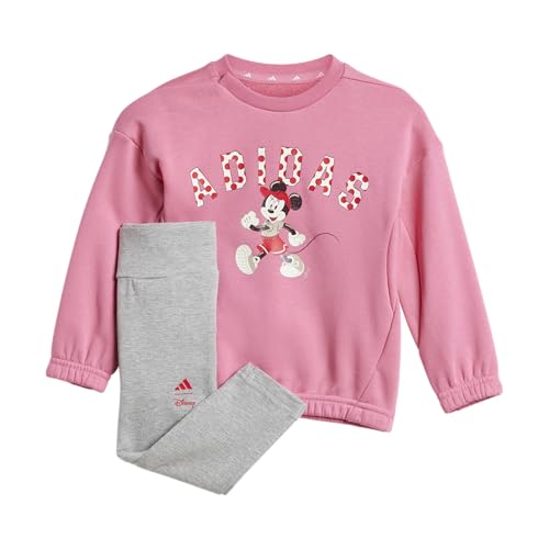 adidas Baby Girls' Disney Minnie Mouse Jogger Set