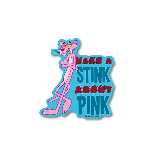 Amazon | ピンクパンサー ダイカットステッカー MAKE A STINK アニメ
