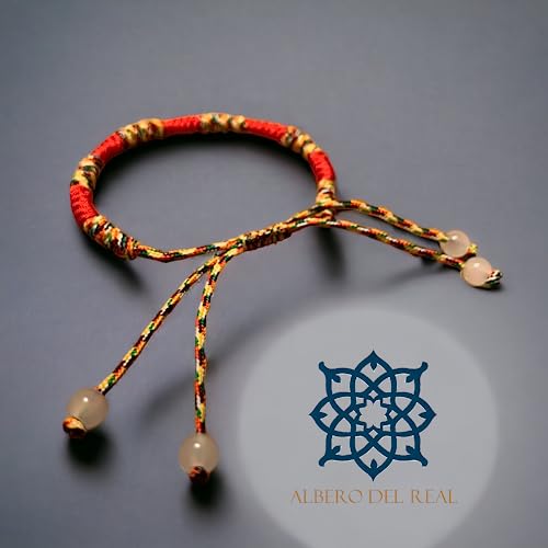 Tibetan buddhist adjustable bracelet - Tibetan handmade Waterproof Knot bracelet -Tibetan red lucky bracelet for protection2