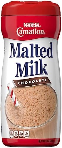 Carnation Malted Milk, Chocolate, 13 Ounce (Pack of 3)