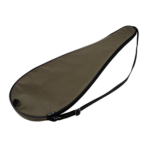 #N/a Saco Impermeável Da Raquete Da Tampa Da Raquete de Squash de Oxford com Alça - Exército verde