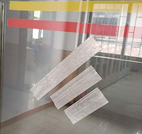 BOMEI PACK Mono Filament Strapping Tape, 2 Roll 2 Inch x 35 Yards 5.5 Mil, Heavy Duty Transparent Reinforced Fiberglass Tape