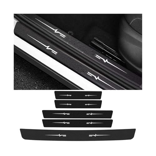 Autocollant seuil de porte pour Mazda 6 2015-2021 kit protection coffre 5pcs