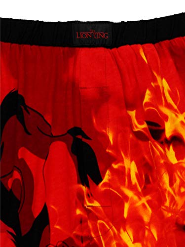 Disney The Lion King Scar Hyenas Mens Briefly Stated Boxer Lounge Shorts3