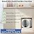 Ganggend 2.5 Gallon Electric Water Heater, 1500W 110V Mini Tank Under Sink Instant Hot Water Heater with Pressure Release Valve, Digital Display for Kitchen, RV, Laundry,Food Truck, Beige