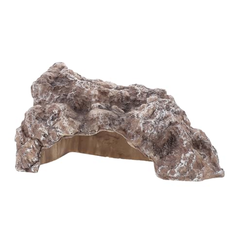 Supvox Reptilien Versteck Höhle Felsenstruktur Braun