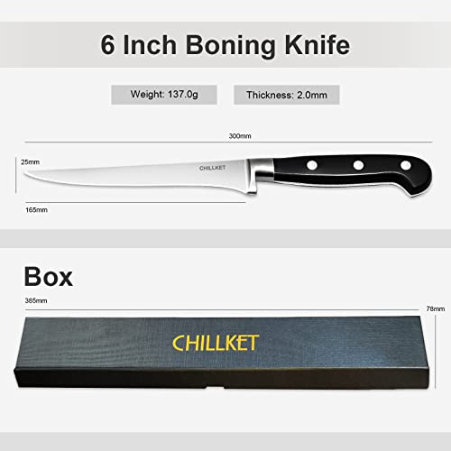 Chillket 6-Inch Boning Knife #TOP1