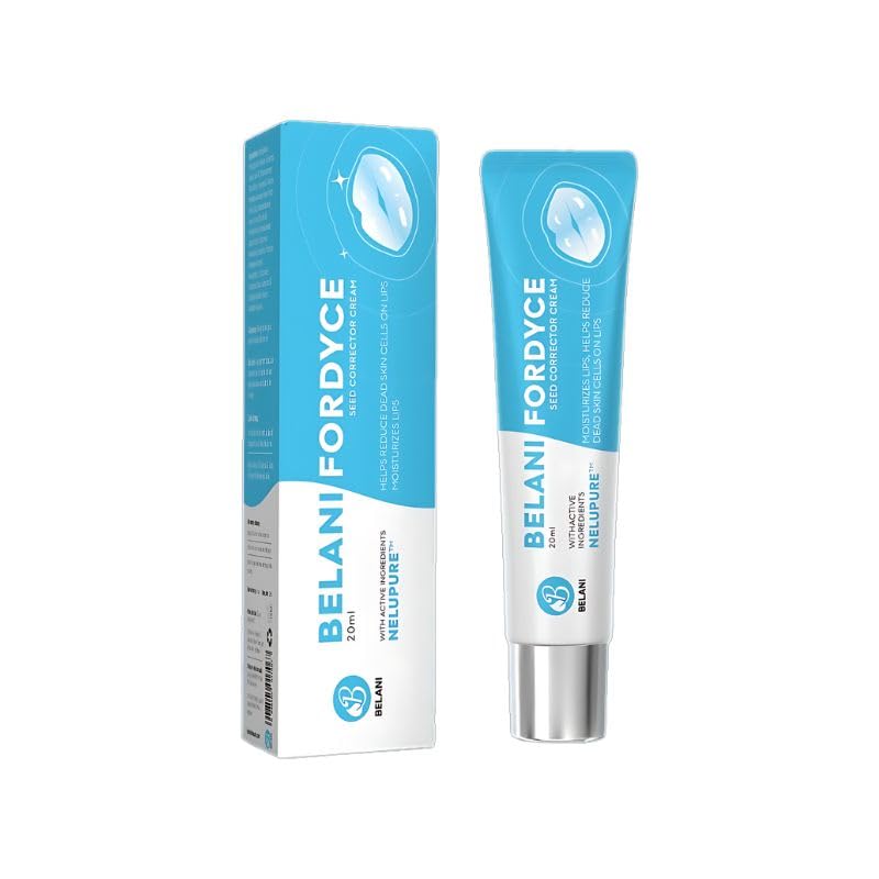 Belani Fordyce Cream - Helps Reduce Fordyce Spots & Hydrate Dry Chapped Dark Sensitive Lips with Sunflower Oil Lotus Extract & Shea Butter (0.7 Oz) (A. 1Box Unflavored)
