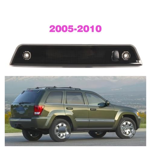 Tercera luz de freno roja para Jeep Grand Cherokee 2005 a 2010 3