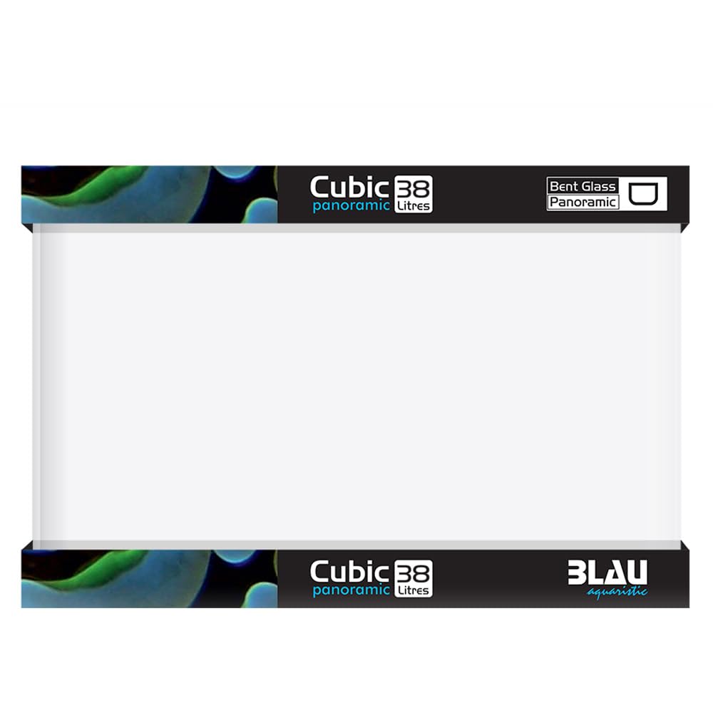 Blau Aquaristic Cubic Panoramic 45 x 28 x 30 cm, 38 litrów, 8500 g