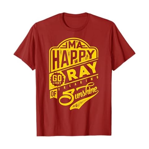 I'm a Happy Go Lucky Ray of Freaking Sunshine Funny T-shirt T-Shirt Cover