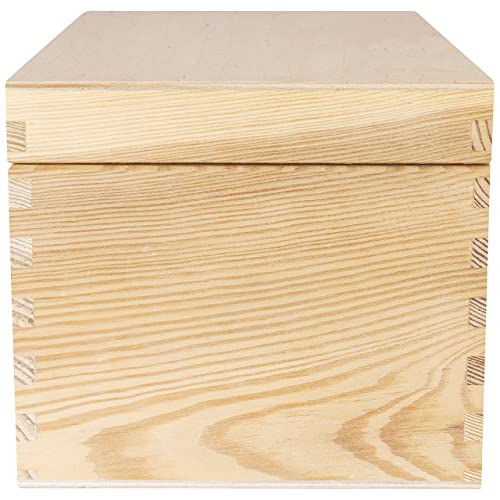 Boite rangement bois Creative Deco pour 3 compartiments de CD et DVD - 7