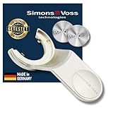 SimonsVoss Montage- und Batterieschlüssel Z4.SCHLUESSEL – Werkzeug für Digital Cylinder – zum Abnehmen der Knaufkappe & Batteriewechsel – SimonsVoss Service Tool inkl. 2 Lithium CR 2450 Batterien