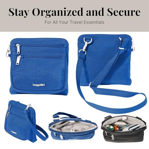Image of Baggallini Securtex Anti-Theft Crossbody