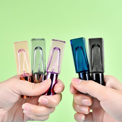 Travel Perfume Atomizer Refillable, 3 Pcs 5ML/0.17oz Mini Spray Bottles Fine Mist Cologne Travel Bottle Glass Perfume Bottles Empty Travel Size Perfume Refill Bottle4