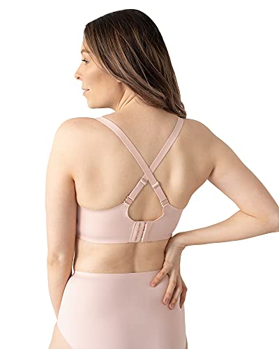 Kindred Bravely Ultra Comfort Smooth Nursing Bra For Breastfeeding | Wireless Maternity Bra (Soft Pink, Medium) #TOP2