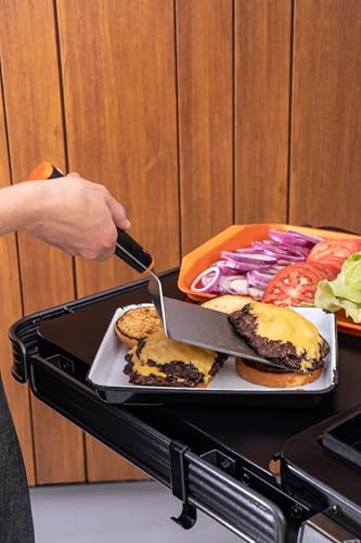 Traeger Grills Flat Top Burger Kit – XL Heavy-Duty Spatula & Cast Iron Burger Press for Smash Burgers, Perfect Sear & Griddle Cooking - image 9