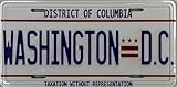 Washington D.C. License Plate Novelty Fridge Magnet