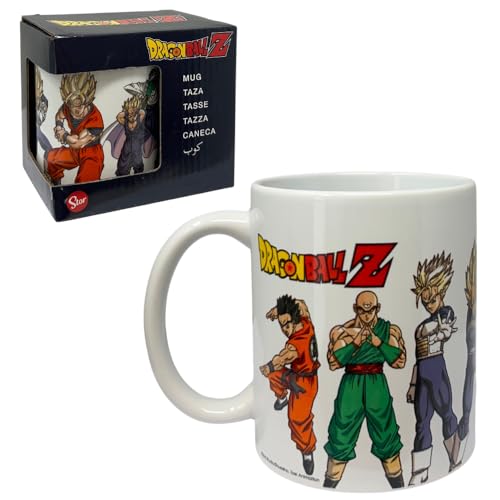 Taza de cerámica Dragon Ball Z modelo mug tazón de desayuno 325 ml para niños Taza de cerámica Dragon Ball Z modelo mug tazón de desayuno 325 ml para niños