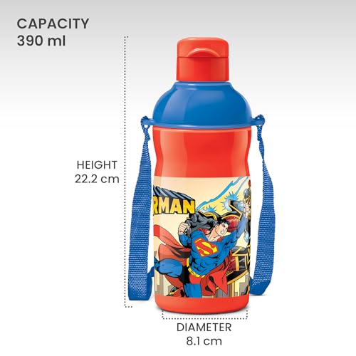 Image of Milton Kool Prime 400 Insulated Kids Water Bottle, 390 ml, Red | BPA & Lead Free | Food Grade | Leak Proof | PU Insulated | Easy to Carry