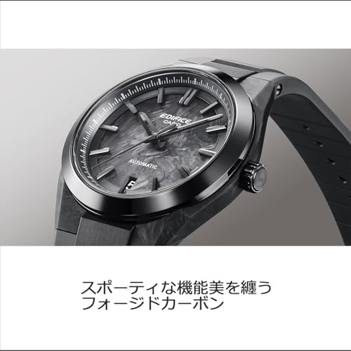 [カシオ] 腕時計 エディフィス 【国内正規品】機械式 自動巻き 耐磁時計 サファイアガラス採用 EFK-100XPB-1AJF メンズ ブラック 商品画像2