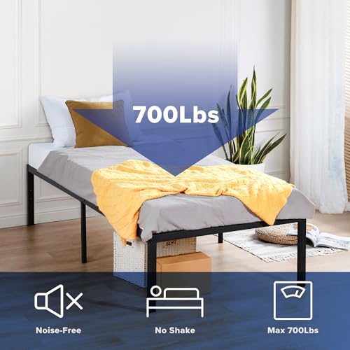 image for Olee Sleep 18 Inch Heavy Duty Steel Slat Anti-Slip Support, Easy Assem