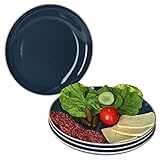 Maße jeweils: Jeweils: Ø 27 cm, Höhe 3,5 cm, 750 g | mikrowellen- & spülmaschinengeeignet