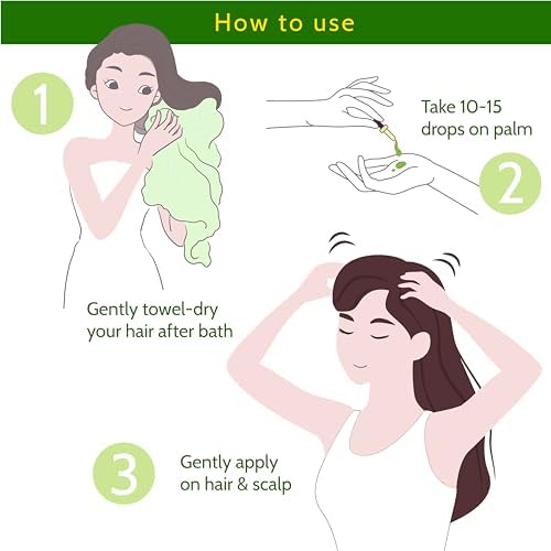 Tatsat Ayurvedic Neelibhringadi Hair Growth Serum- 30ml | Premium Organic Men & Women Hair Serum | Modern Hair Care Needs | Exquisite Hair and Scalp Nourishing Serum | Natural Solution for Hair Growth - Image 6