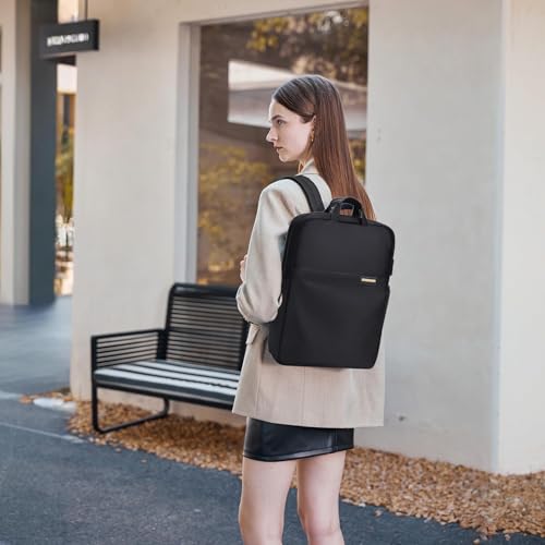 GOLF QUALITY Mochilas Escolares, Mochilas Ordenador Portatil 15 Pulgadas Mochila Universitaria Mochila Antirrobo Mochilas Tipo Casual Backpack Bolso Escolar para viajes,Negro - imagen 7