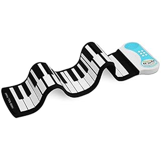 Funkey RP-37 Kids Piano Enroulable pour Enfants - Les Beatles, Paul McCartney, John Lennon, RIngo Starr, George Harrison Funkey RP-37 Kids Piano Enroulable pour Enfants – Image 4