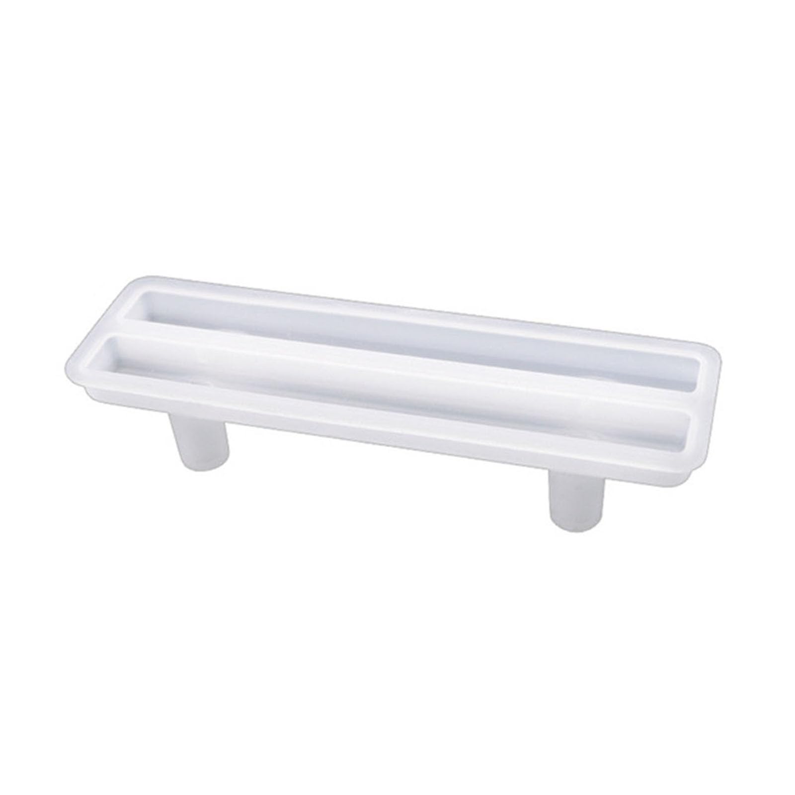 NEWFT Tray Handles Silicone Rectangle Handle Epoxy Resin for Handles Serving Board Making Craft