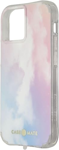 Case-Mate - Funda de la colección Tough Prints para iPhone 13 Mini, delgada, protección contra caídas desde 10 pies de 5.4 pulgadas, diseño de Cloud