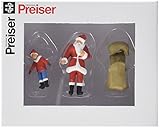 Batterien notwendig: Nein Preiser 1/43 TH – pr65335 – Modelleisenbahnen – Weihnachtsmann und Kinder – Echelle 1: 43 und 1: 45