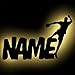 Produktbild Schlummerlicht24 Led Handball Wand-Lampe mit Name Geschenke Nachtlicht Geschenkidee für Handballer Handballerin zum Geburtstag Jubiläum Verein