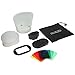 Produktbild MAGMOD Professional Flash Kit - Lichtformer-Set für Aufsteckblitze inkl. MagGrip-Halterung, MagSphere-Diffusor, MagBounce-Reflektor, MagGrid-Wabe, MagGel-Filterhalter, Creative Gels