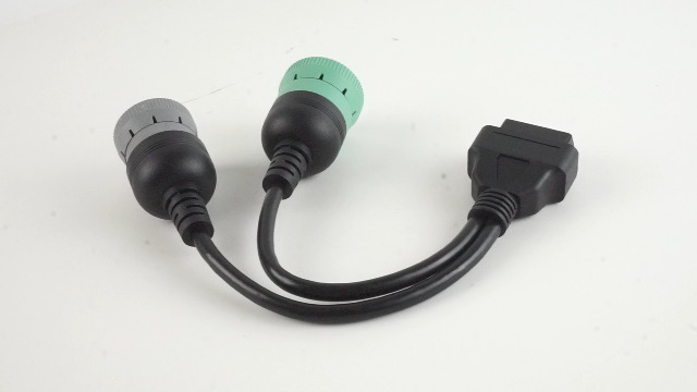 Amazon.com: YPP OBD to Type 2 Green9p J1939 and 6p J1708 Split Y