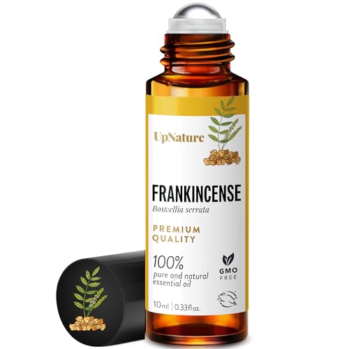 UpNature Frankincense Essential Oil Roll On - 100% Pure Frankincense Oil for Skin