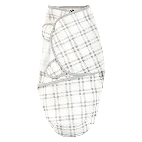 Image of Hudson Baby Unisex Baby Quilted Cotton Swaddle Wrap 3pk, Forest Animals, 0-3 Months