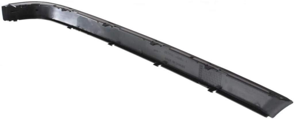 For BMW 740i Bumper Trim 1995-2001 | Rear Driver Side | Molding | Outer Impact Strip | Black | BM1158108 | 51128125411