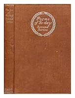 Poems of To-Day: Second Series B0036RN100 Book Cover