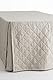 Ellos Home Betthusse Candice Quilted aus vorgewaschenem Leinen, 60 cm hoch (Natur,140X200)