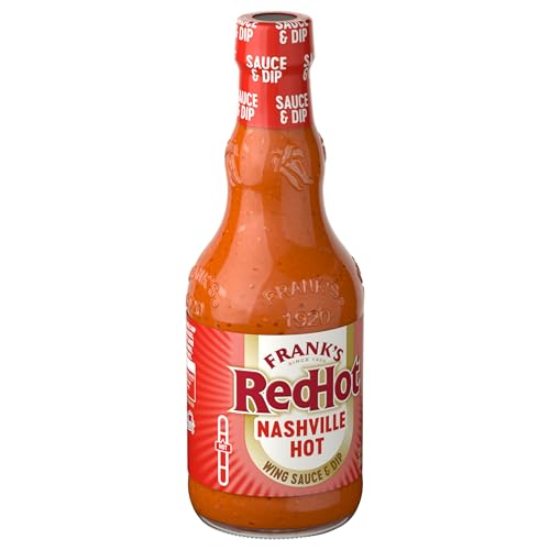 Image of Frank's RedHot Nashville Hot Wings Sauce, 12 fl oz