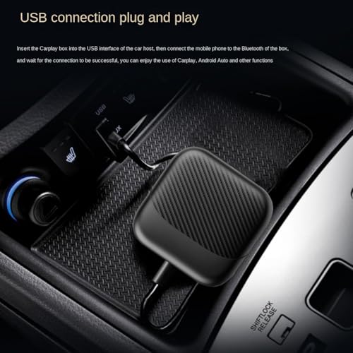 Caja inteligente Jnchdghwa y adaptador Carplay 2+16G inalámbrico 3