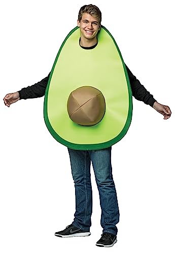 Rasta Imposta Mens Avocado with Pitt Halloween Costume Green Adult One Size (GC6546)