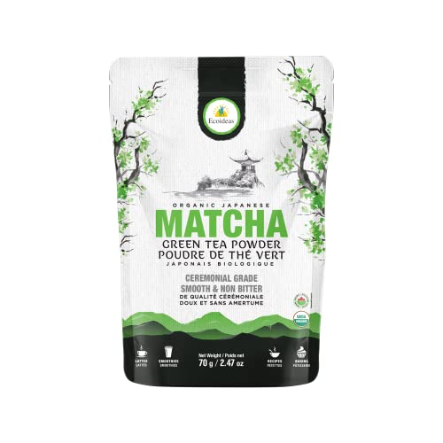 ECOIDEAS - Polvo de té verde Matcha - (70g) Cover
